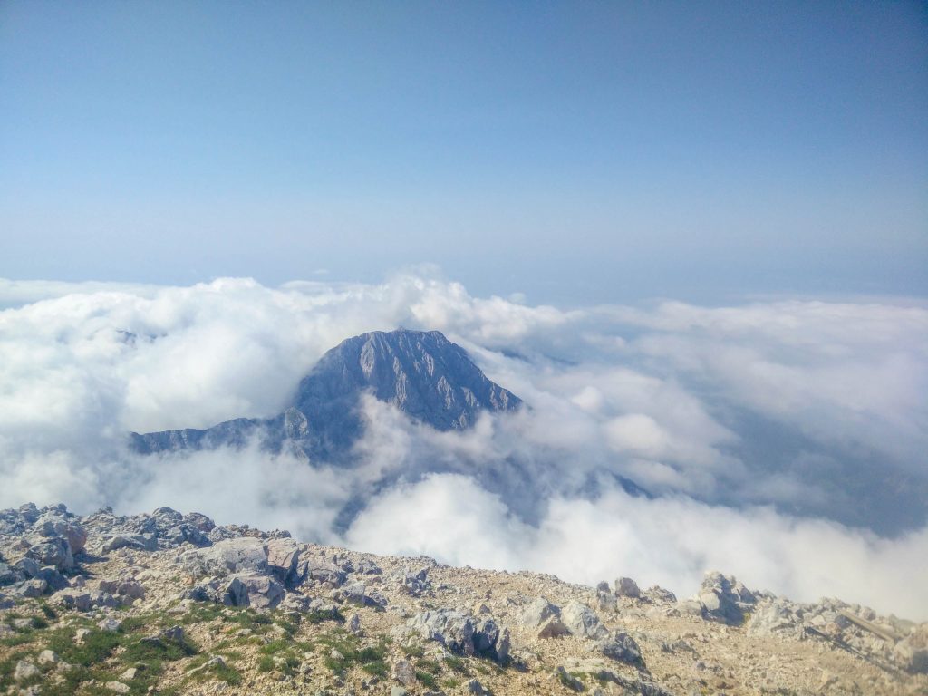 Pogled iz Grintovca proti Kalškemu grebenu